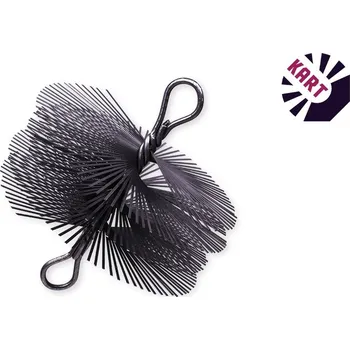 Brusný kartáč KART Rourový kartáč ø 150 mm - plochá ocel