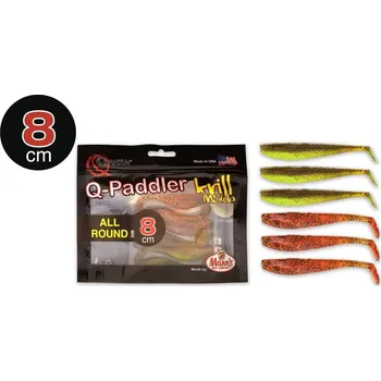 Quantum Q-Paddler Power Pack Allround Mix Krill 6ks 8cm Pumpkinseed Chartreuse + Original Appleseed