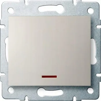 vypínač Jednopólový vypínač Klasik Kanlux krémový 25138