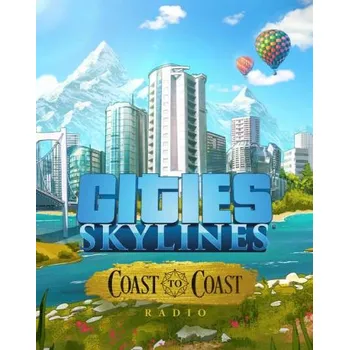 Počítačová hra Cities Skylines Coast to Coast Radio PC - digitální verze - Hraj již za pár minut