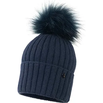 Čepice Dětská čepice s příměsí vlny Jamiks BELIZE II BELIZE.II.NAK.gl.JZH241 námořnická modř 59X, vel. 52