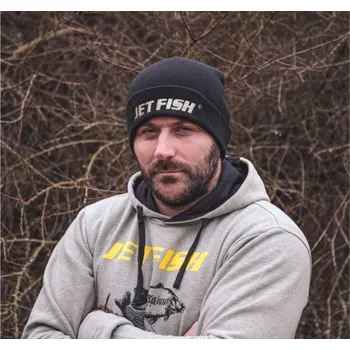 Čepice Zimní čepice Jet Fish úpletová černá