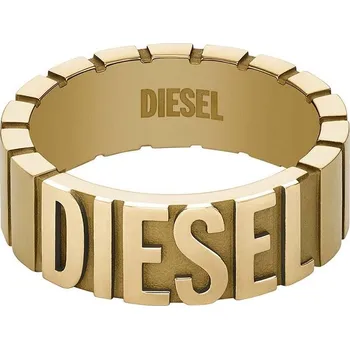 Prsten Prstýnek Diesel pánský DX1439710 zlatá GLD, vel. 8