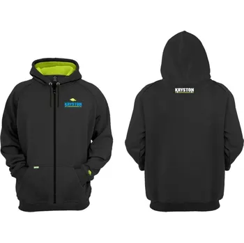 Pánská mikina Mikina Kryston Zipper černá - L