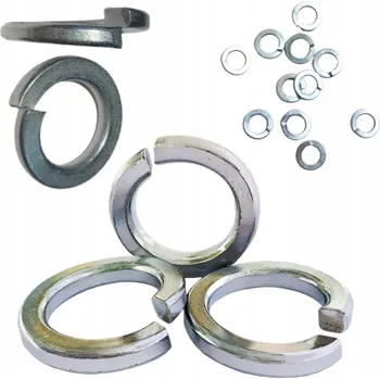 Matice Pružná podložka M6, pozinkovaná, DIN-127, 100 kusů