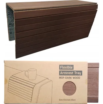 Obraz PODRUČKA NA POHOVKU KANAPE PODLOŽKA POD TÁC ELASTICKÁ MAHAGON 93