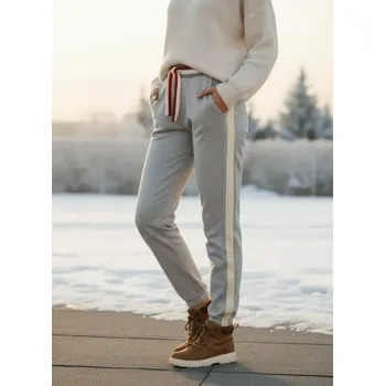 Dámské zimní tepláky California Miss sv. šedá