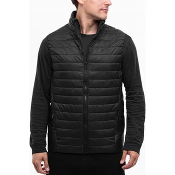 Pánská vesta 4F pánská vesta 4FAW23TVESM063 černá, velikost XL