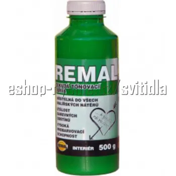 barva na zeď remal tónovací/zelená/500g
