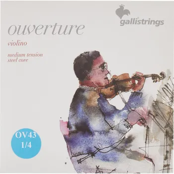 Struna pro kytaru a smyčcový nástroj GALLI OV43 Overture Vln STC 1/4