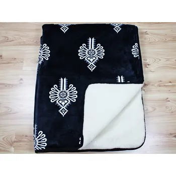 Obraz Dvojitá deka VLNA-MINKY POLAR vzor parzenica