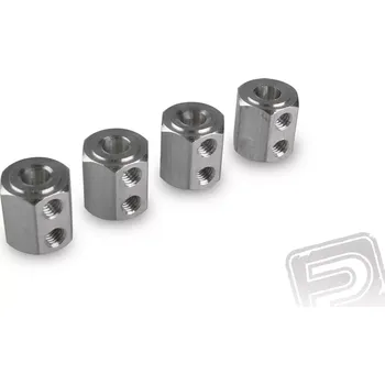 RC náhradní díl Himoto Alu unašeče kol, 4ks.