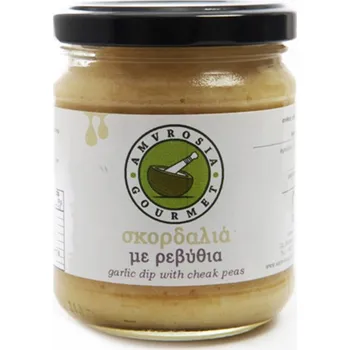 Cizrnová pomazánka s česnekem a tahini 200g Amvrosia Gourmet