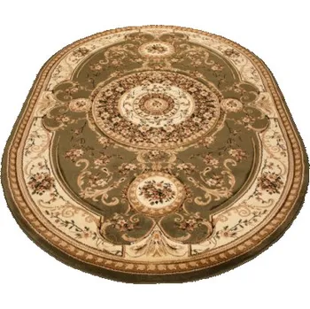 Koberec Koberec YESEMEK 6548A lemon zelený ovál