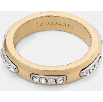 Šperk Prstýnek Trussardi TJAYY110 zlatá GLD, vel. 12