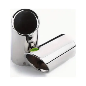 Koncovka výfuku Nerezová koncovka výfuku průměr 7.6 cm (65–67 mm) Univerzální tuning koncovka z nerezu