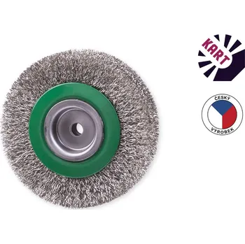 Brusný kartáč KART Kotoučový kartáč ø 120 mm - nerez