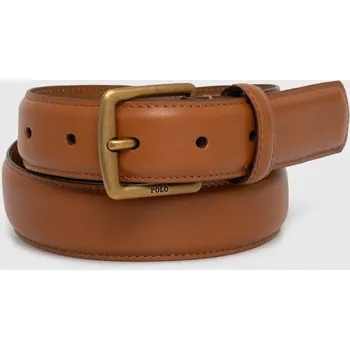 Opasek Kožený pásek Polo Ralph Lauren 405828968 béžová 80X, vel. 90
