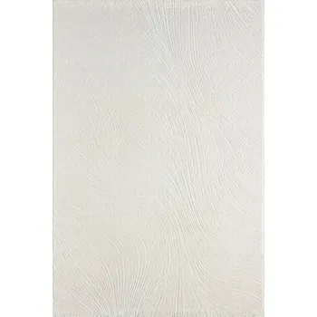 Koberec SVĚTLÝ KOBEREC 80X150 MĚKKÝ MODERNÍ ELEGANCE PRO VÁŠ DOMOV COSTA 757 KRÉMOVÝ