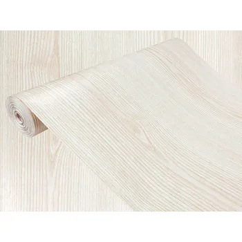 Tapeta Nábytková Fólie Samolepicí Fólie Imitace Dřeva Vzor Jasan Bílý 90cm
