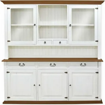 Obývací stěna Rustikální kredenc Sweet Home KRI30 Barevné provedení: Bílá - bílá