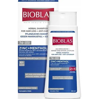 Šampon BIOBLAS ŠAMPON S KONDICIONÉREM ZINEK + MENTOL 360 ML
