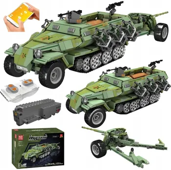 ostatní stavebnice Stavebnice Mould King 20027 konstrukční polopásové vozidlo