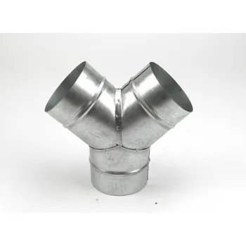 Vzduchotechnický Y-kus z pozinkovaného plechu 315/315/315 mm