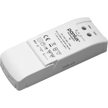 Napájecí zdroj pro osvětlení PANLUX s.r.o. Stmívatelný LED driver TRIAK 350mA, 13-26VDC, 9W
