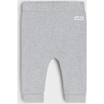 Oblečení a móda Sinsay - Žebrované legíny - šedá - 8518E-09M - 8518E-09M-80