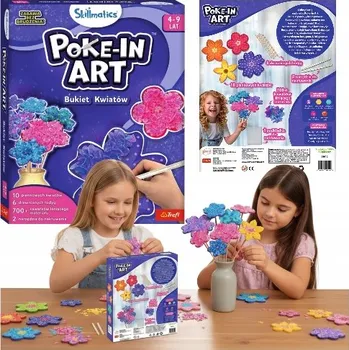 kreativní sada Skillmatics - PL - Poke-In Art - Kytice květin Kreativní sada