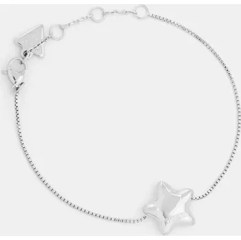 Náramek Náramek Guess ICONIQUE dámský, JUBB05 546JW JUBB05.546JW stříbrná SLV, vel. S