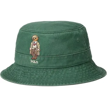 Klobouk Bavlněný klobouk Polo Ralph Lauren 710979193 zelená 79X, vel. S/M