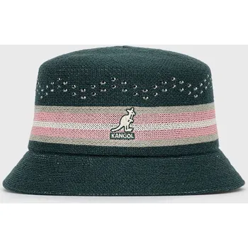 Klobouk Klobouk z vlněné směsi Kangol zelená barva K3585.PN317 79X, vel. M