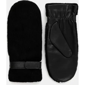 Rukavice Rukavice BOSS Yosie-F dámské, černá barva, 50551632 99X, vel. L