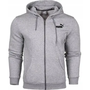 Pánské oblečení PUMA MIKINA ESS SMALL LOGO FZ 58670203 vel. S