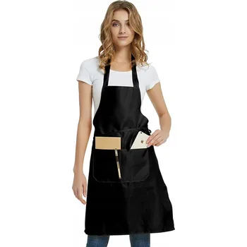 Kuchyňská zástěra Zástěra Beautiona černá, univerzální velikost