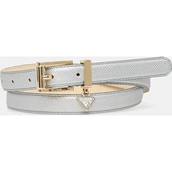 Opasek Pásek Guess ROSALBA dámský, stříbrná barva, BW9256 P5325 BW9256.P5325 SLV, vel. M