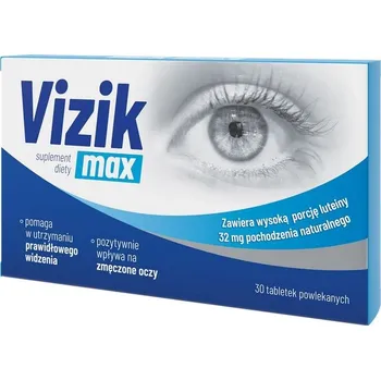 Doplněk stravy N.P.Zdrovit Vizik max 30 tablet lutein bez cukru
