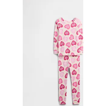 Dětské pyžamo GAP &amp;amp; Barbie GAP krémová | růžová | fuchsiová 3463875