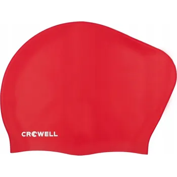Plavecká čepice Plavecká čepice pro dospělé Silikonová Crowell červená