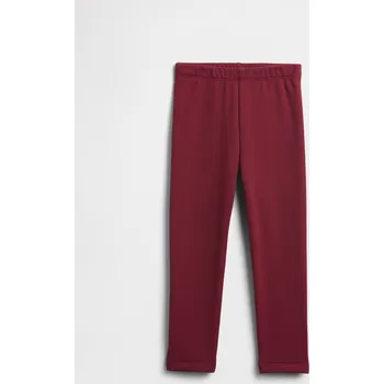 Dívčí legíny GAP Baby zateplené legíny - Holky GAP tmavě červená 3464069