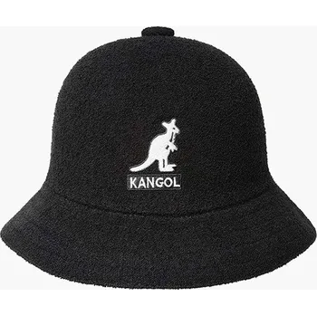 Klobouk Klobouk Kangol Big Logo Casual černá barva, K3407.BLACK-BLACK 99X, vel. M