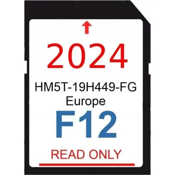 IP kamera Mapa do navigace Ford Evropa, SD karta