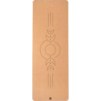 podložka na cvičení Podložka na jógu Bodhi Cork Luna 4mm - korková