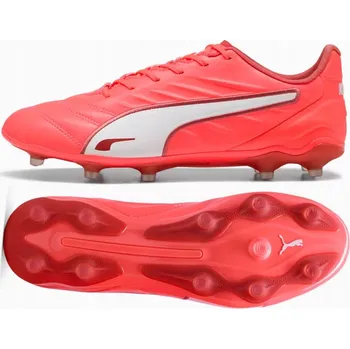 Kopačky PUMA KING PRO FG/AG (43) Pánské kopačky Červená Lanka