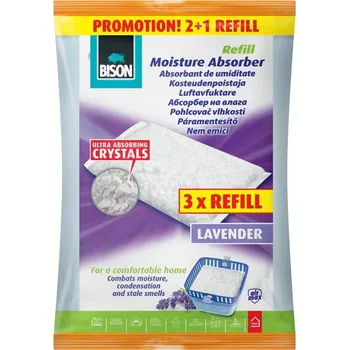 Pohlcovač vlhkosti AIR MAX náplně do pohlcovačů vlhkosti s vůní levandule 3 x 450g sáček