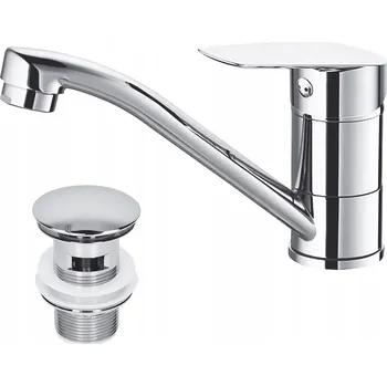 Vodovodní baterie Stojánková umyvadlová baterie Sotbe Mardola, stříbrná