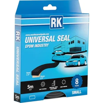 Lepicí páska Univerzální samolepicí těsnění EPDM, černá 5 x 10 mm 5 m