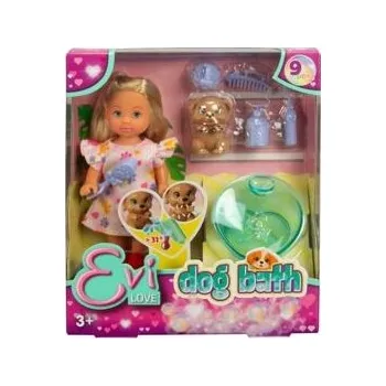 Panenka EVI LOVE PANENKA SADA PSÍ KOUPÁNÍ PEJSEK PŘÍSLUŠENSTVÍ 9 KUSŮ